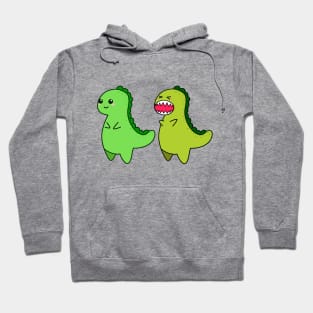 kawaii cute t-rex tyrannosaurus rex Hoodie